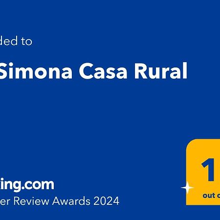 La Simona Casa Rural Perales del Puerto Εξωτερικό φωτογραφία